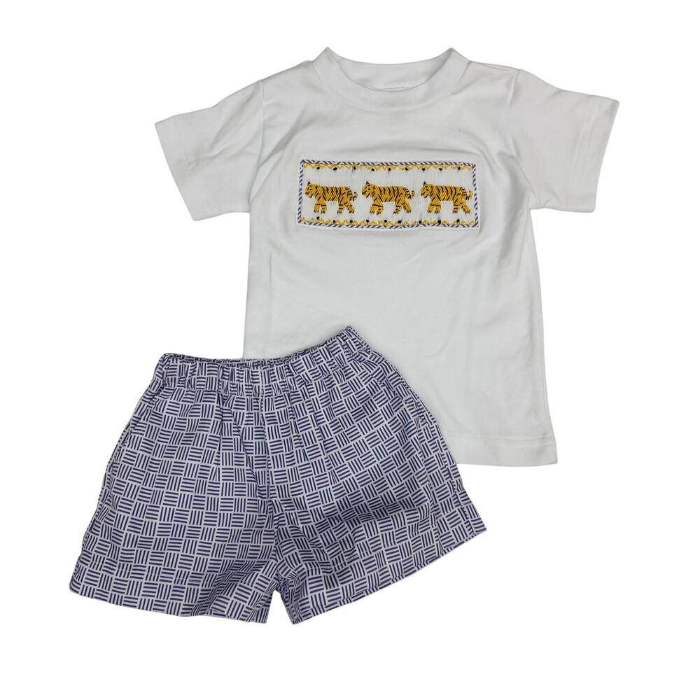 NWT Ruth & Ralph Size 6 Beau Set in LSU Tigers